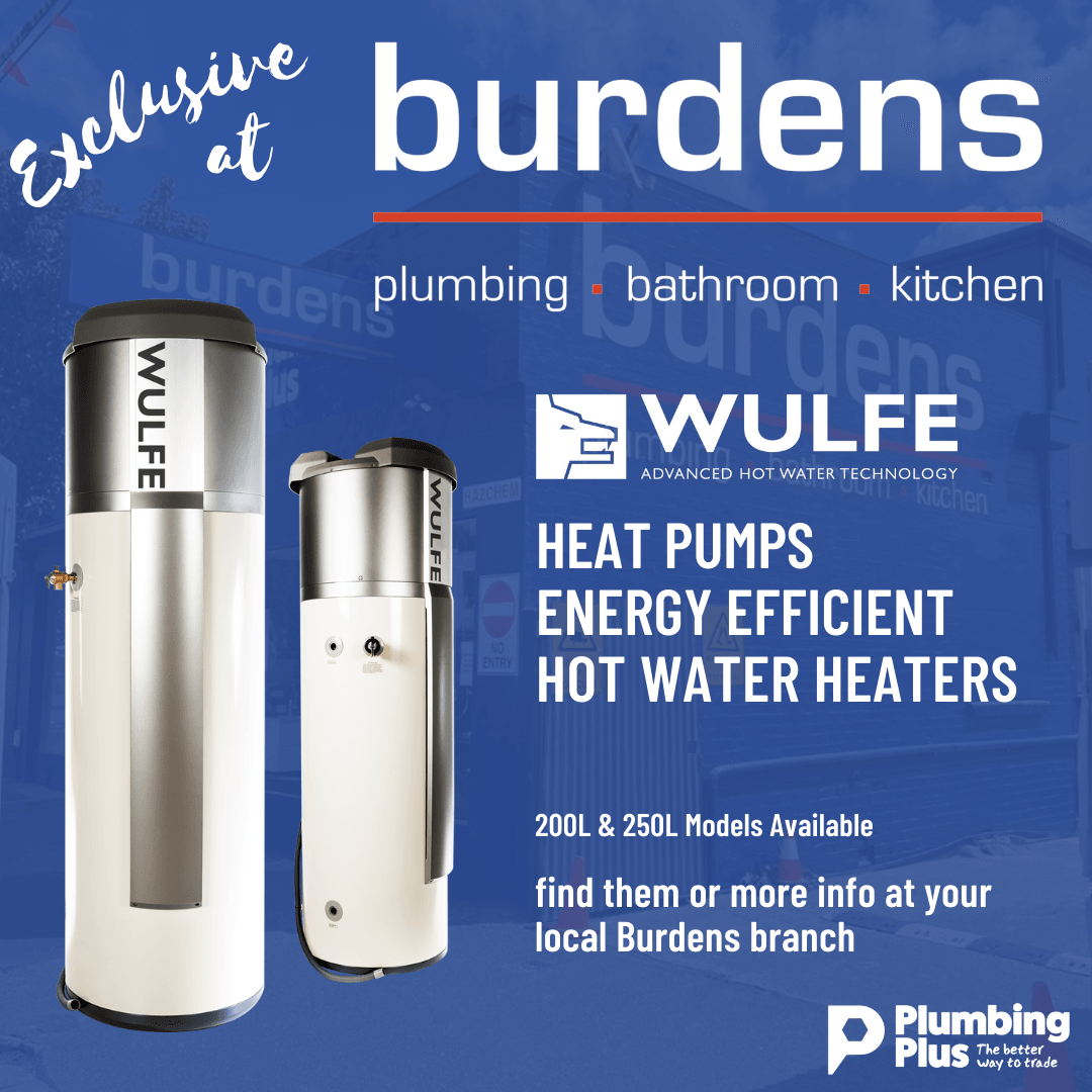 Wulfe Energy Effecient Heat Pumps available now at Burdens - Burdens Plumbing