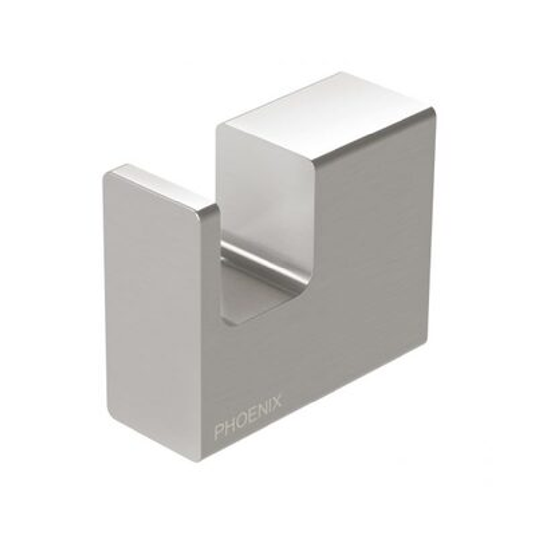 Phoenix Lexi Mkii Robe Hook Brushed Nickel 123-8400-40