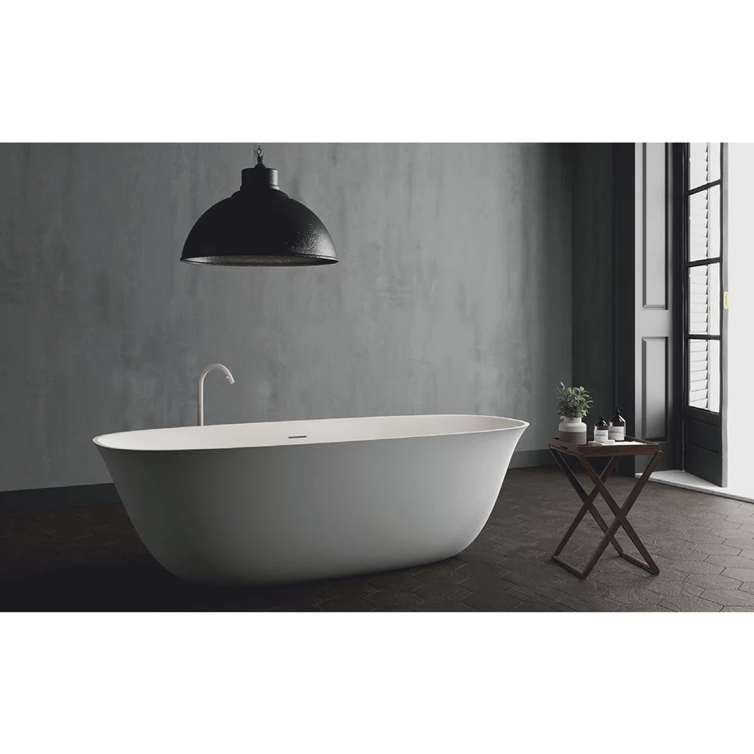 Domus Living Livia Freestanding Bath Matte Grey 1650mm