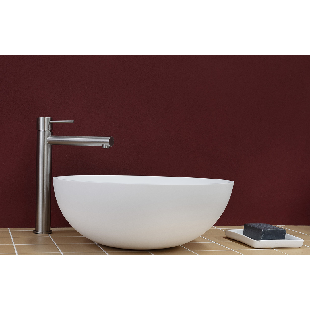 Phoenix Vivid Slimline Vessel Mixer-Brushed Nickel