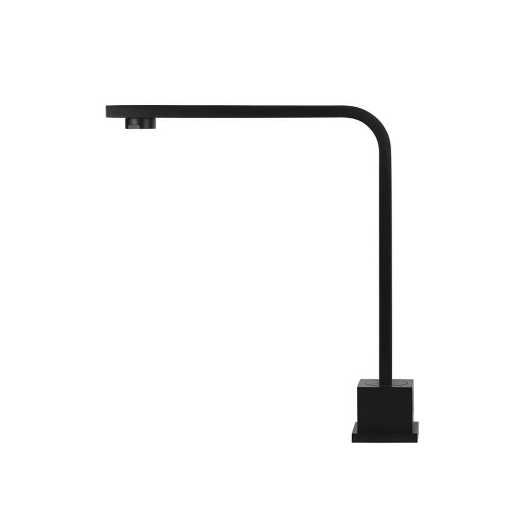 Meir Square High Rise Swivel Hob Spout Matte Black