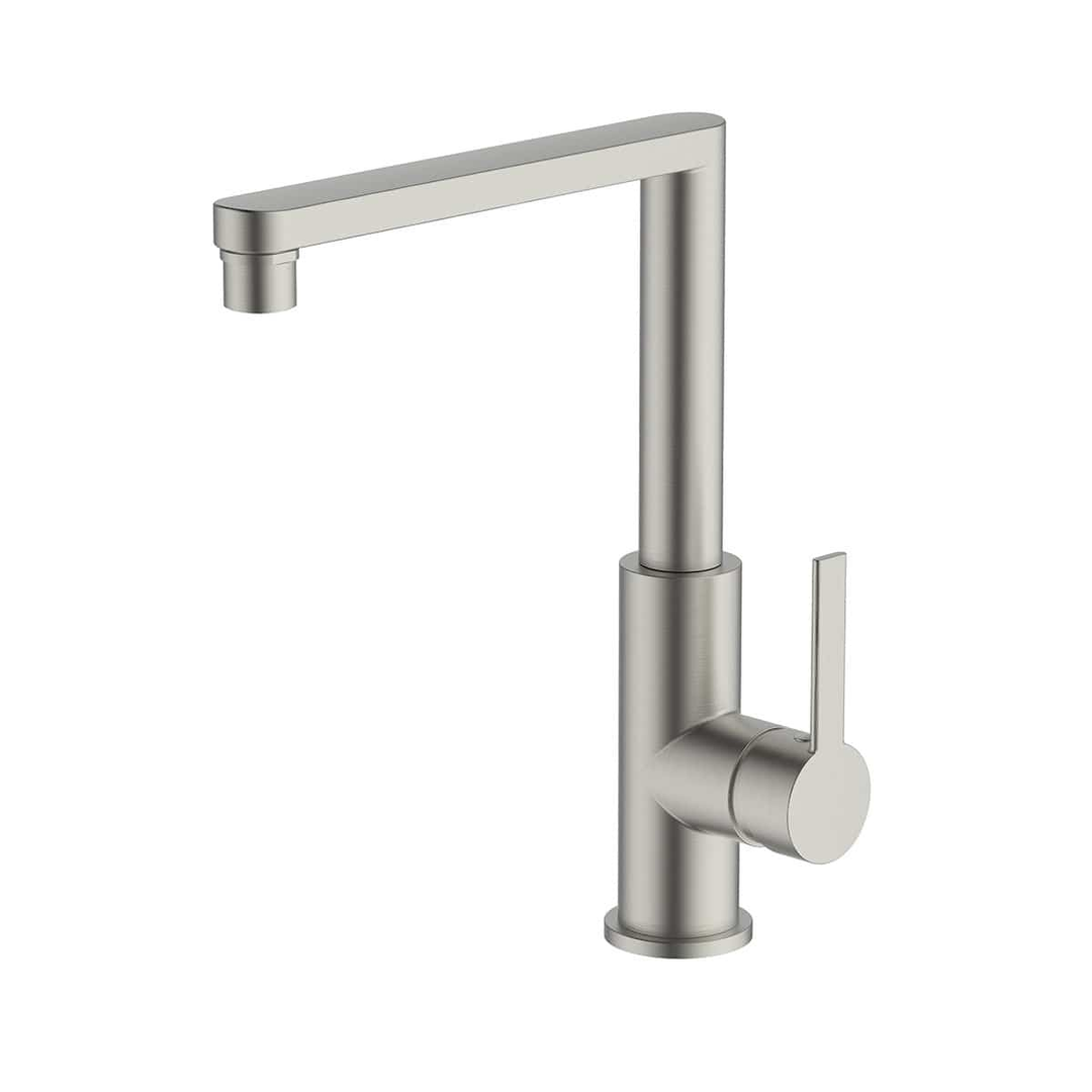 Greens Optima Sink Mixer With Smart Aerator Brushed Nickel
