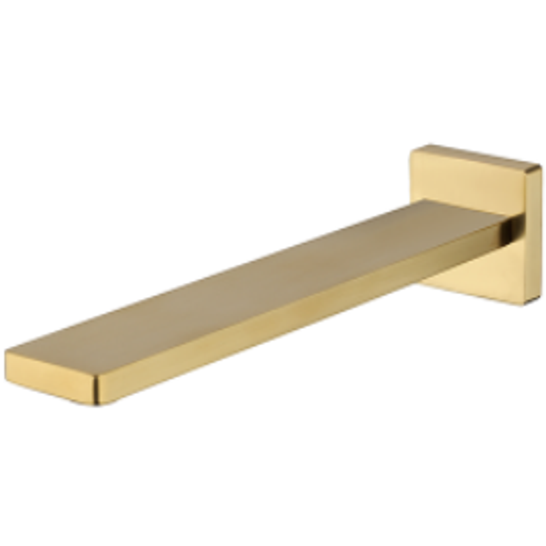 Bella Vista Cresta Bath Spout Brushed Gold