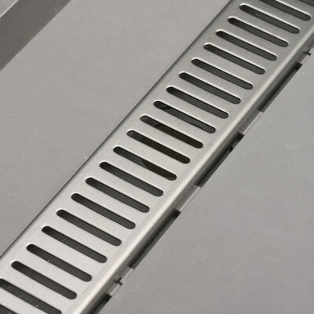 Akril 840mm Channel Grate Stainless Steel Tile Insert 11mm 11720 - Burdens Plumbing