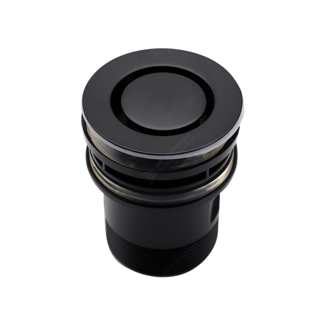 Bounty Basin Pop Down Waste 40Mm & 32Mm Of & Nof Matt Black 21801.25