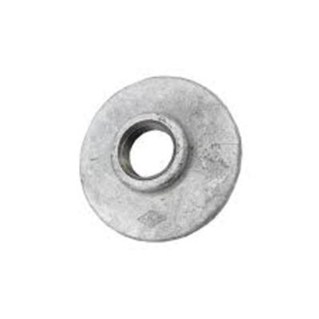 12MM ROUND FLANGE GALV