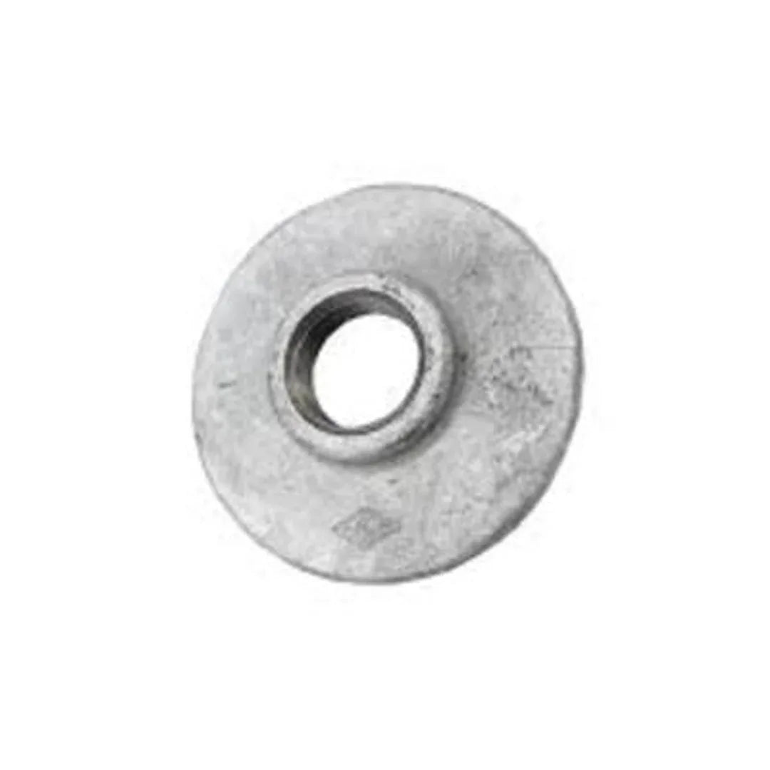 25MM ROUND FLANGE GALV