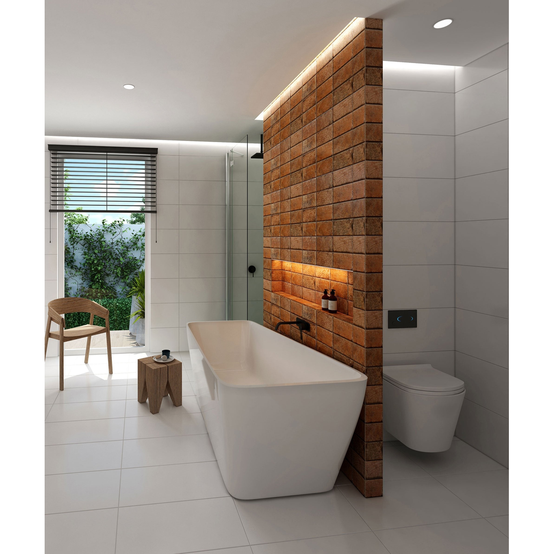 Flush Plate Sensor Touch Free Black By Seima(Seima P#:Sto-B600-B)