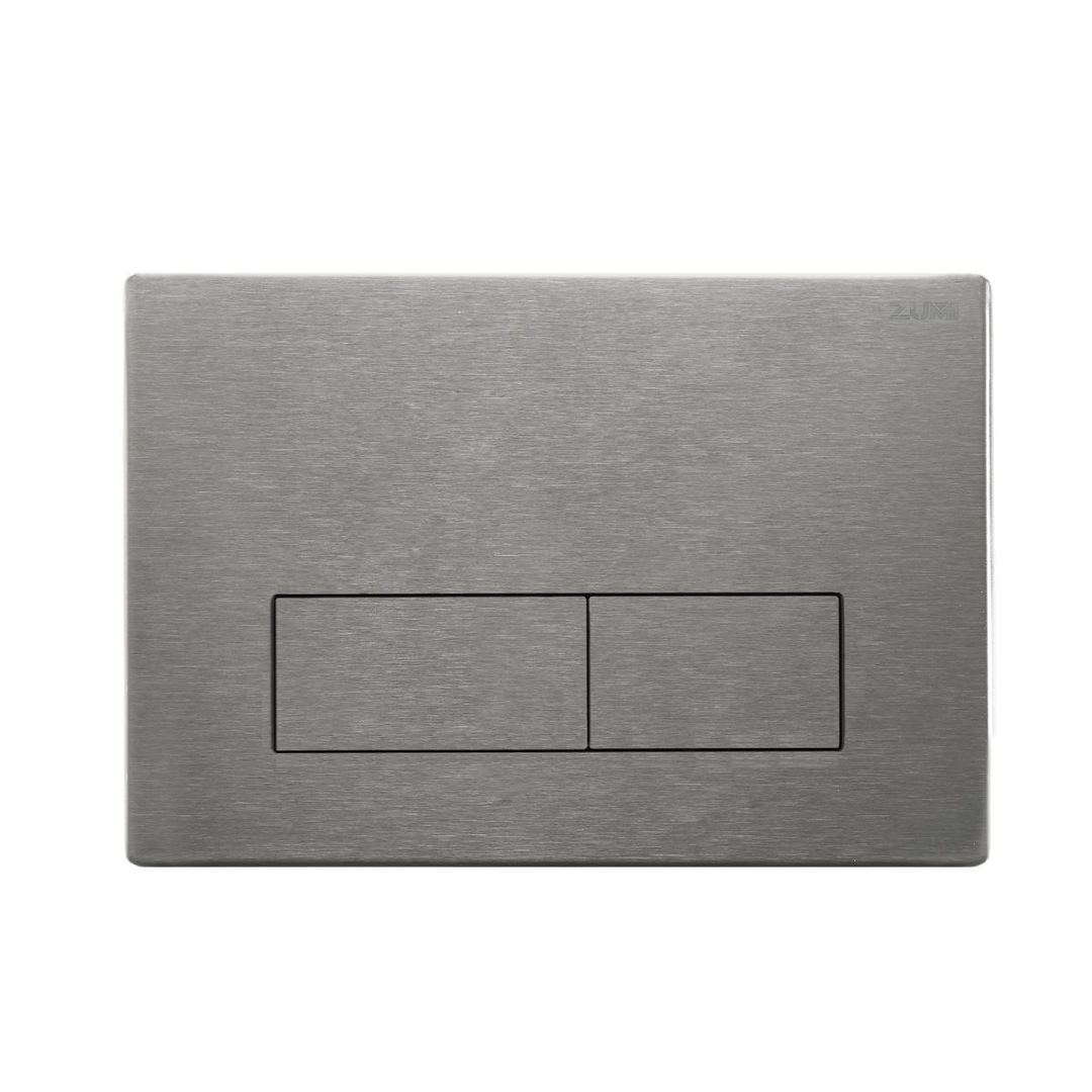 Zumi Venus In Wall Toilet Package Square Brushed Nickl Flush Plate 3179Sbn