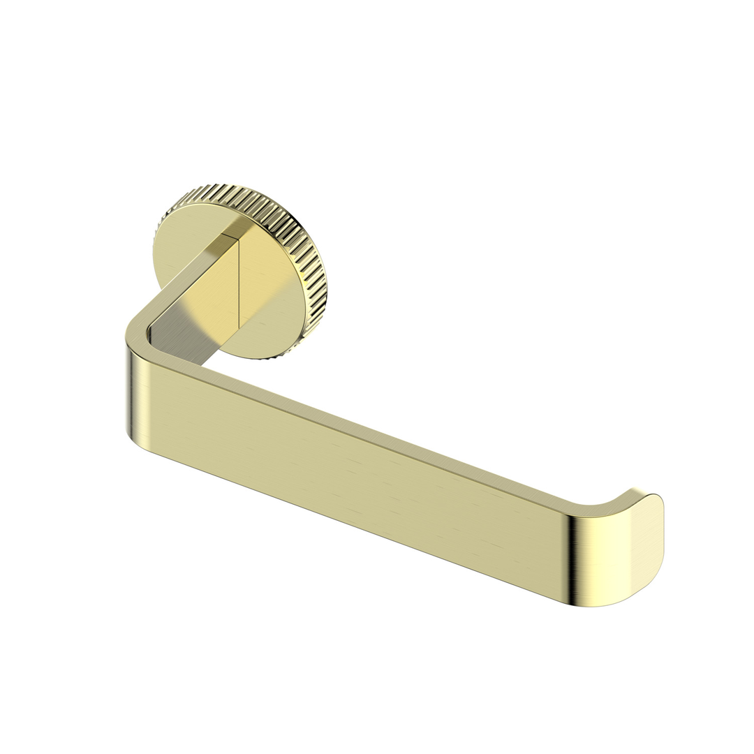 Greens Venza Toilet Roll Holder Brushed Brass