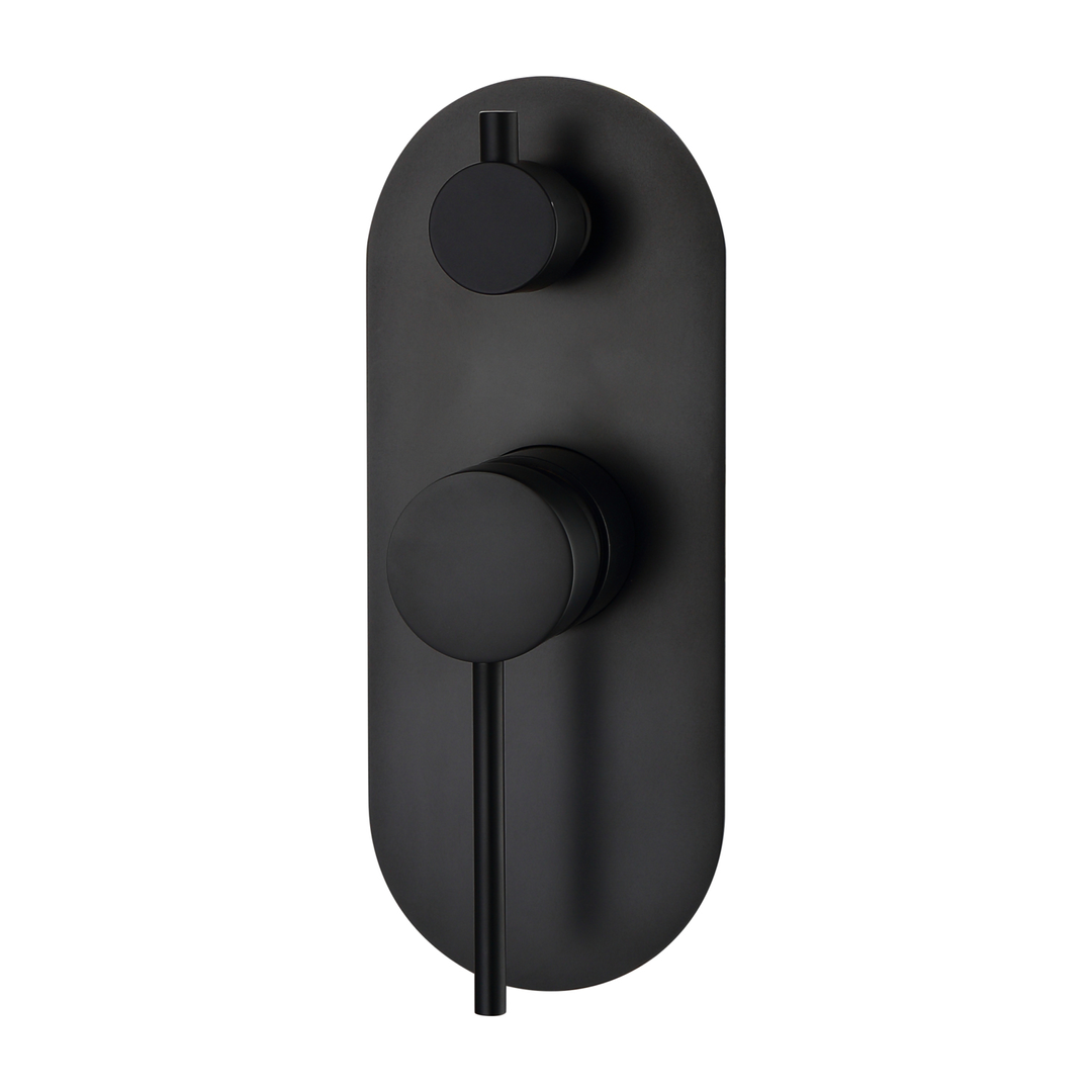 Otti Roul Diverter Shower Mixer Matte Black