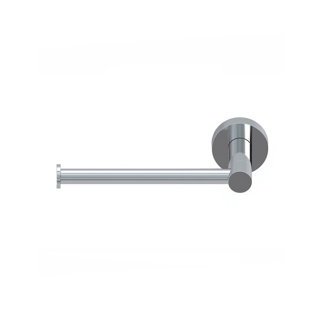 Meir Round Toilet Roll Holder Polished Chrome