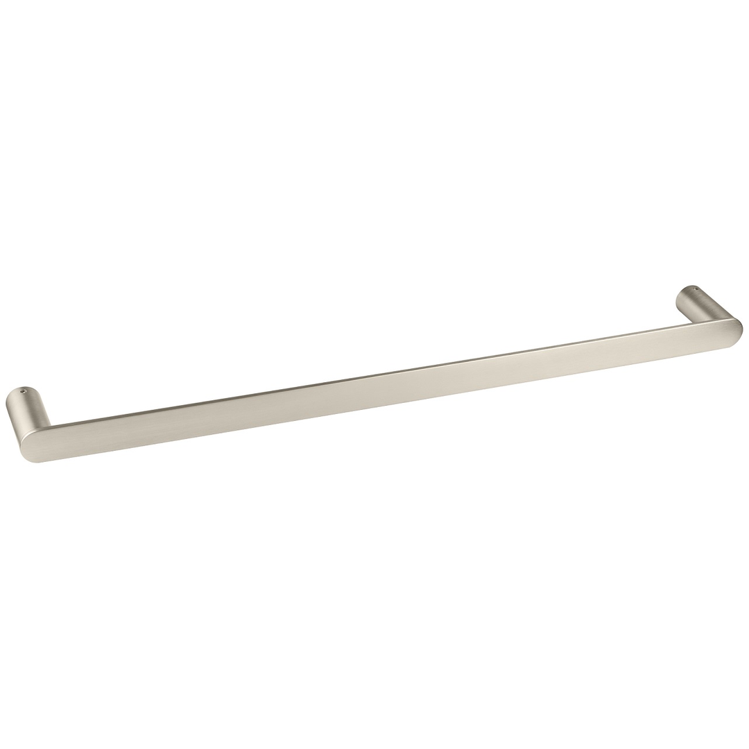 Otti Vetto Single Towel Rail 600Mm Brushed Nickel