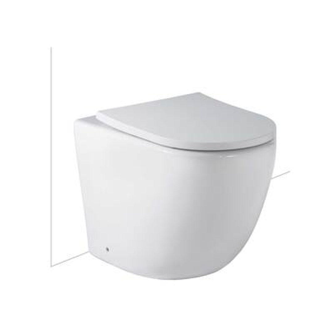 Seima Arko Floor Mounted Pan Clean Flush with Slim Seat 191761