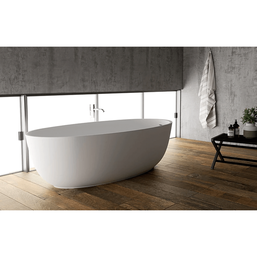 Domus Living Diana 170 Freestanding Bath Matte Grey 1700mm