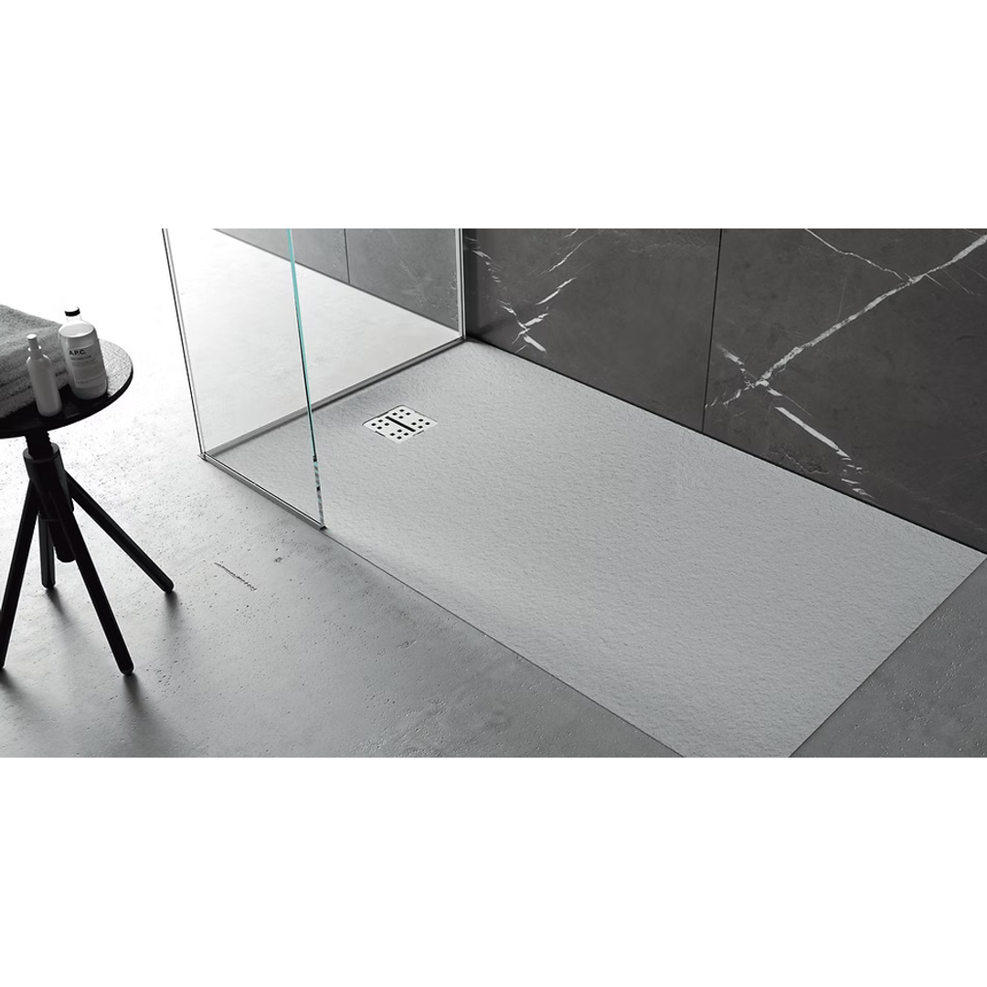 Domus Living Pietra Shower Tray 900Mm X 1200Mm Matte White