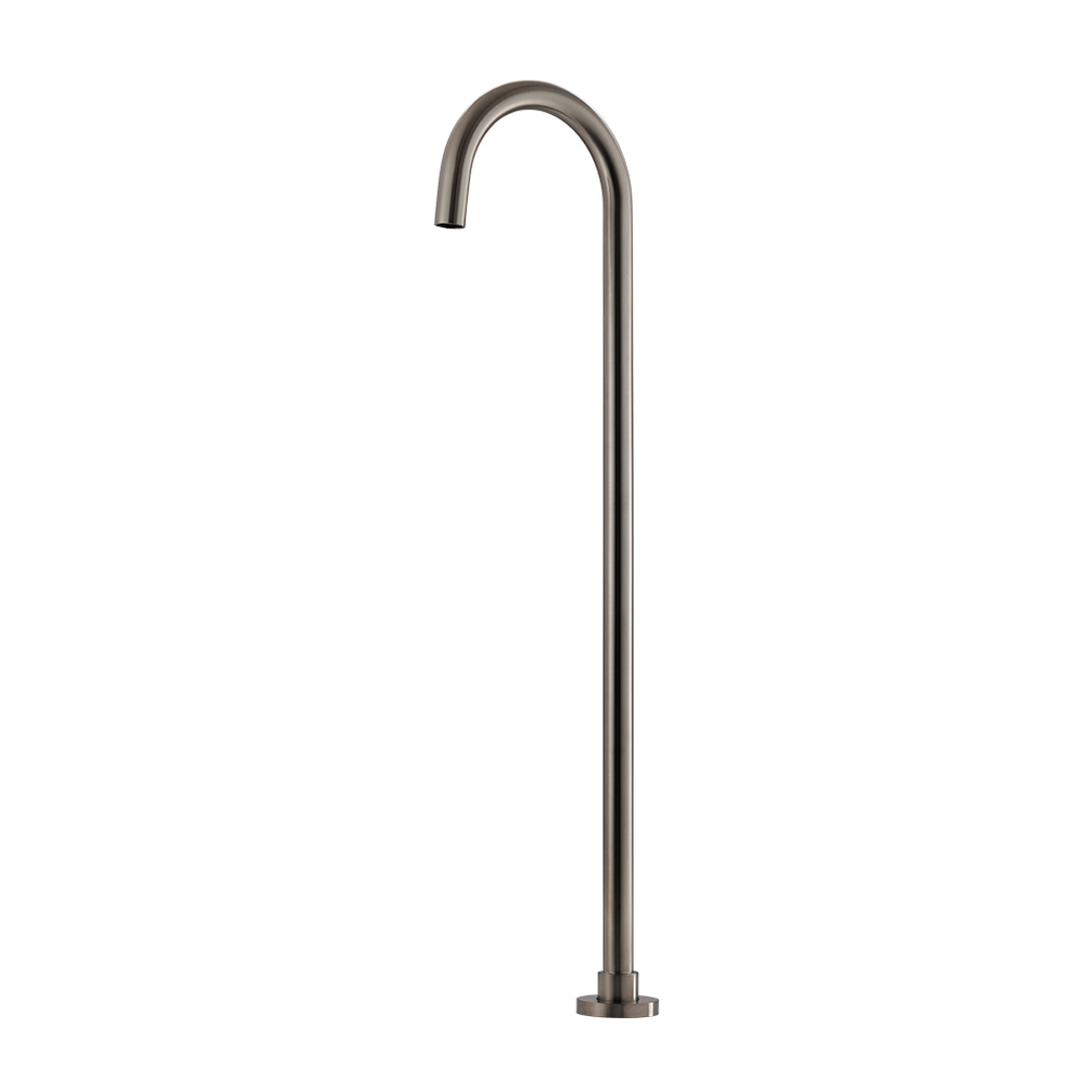 Brasshards Mixx Matcha Floor Mounted Bath Spout Gun Metal