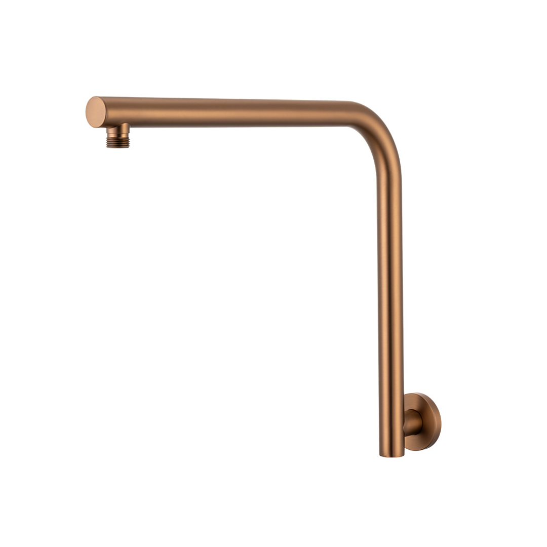 Brasshards Mixx Matcha High Rise Shower Arm Brushed Bronze