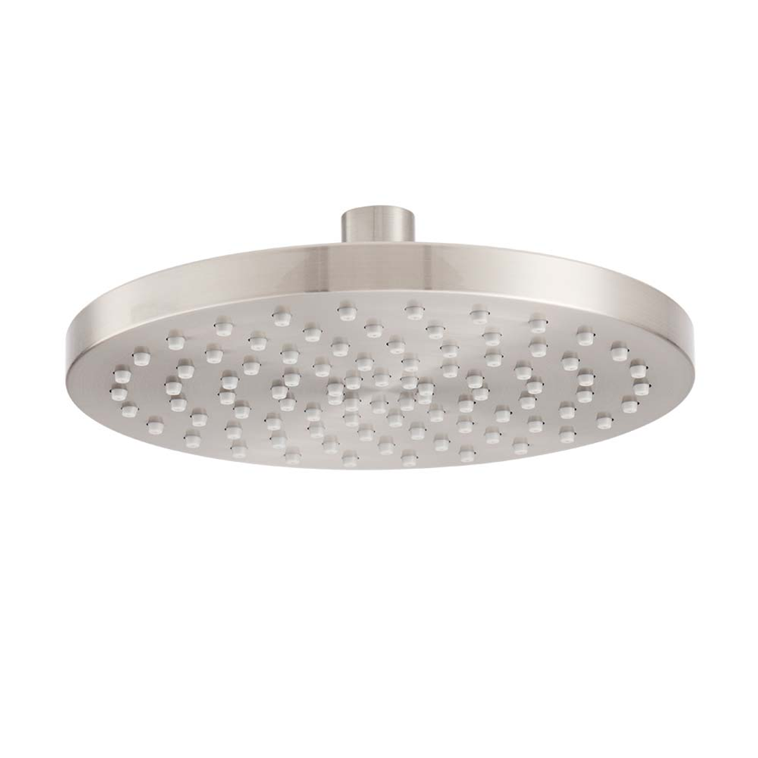 Brasshards Mixx Matcha Abs Shower Head 200Mm Brushed Nickel