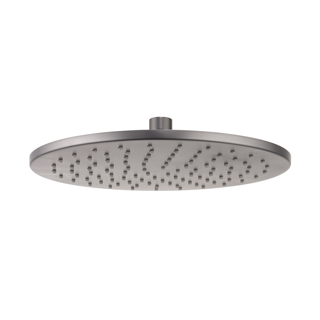 Brasshards Mixx Matcha Brass Shower Head 300Mm Gun Metal