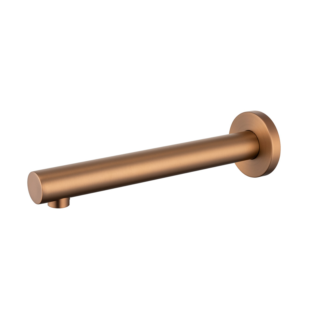 Brasshards Mixx Matcha Bath Spout 200Mm Brushed Bronze Lead Free