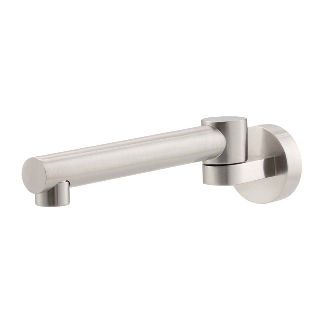 Brasshards Mixx Matcha Swivel Bath Spout Brushed Nickel Lead Free