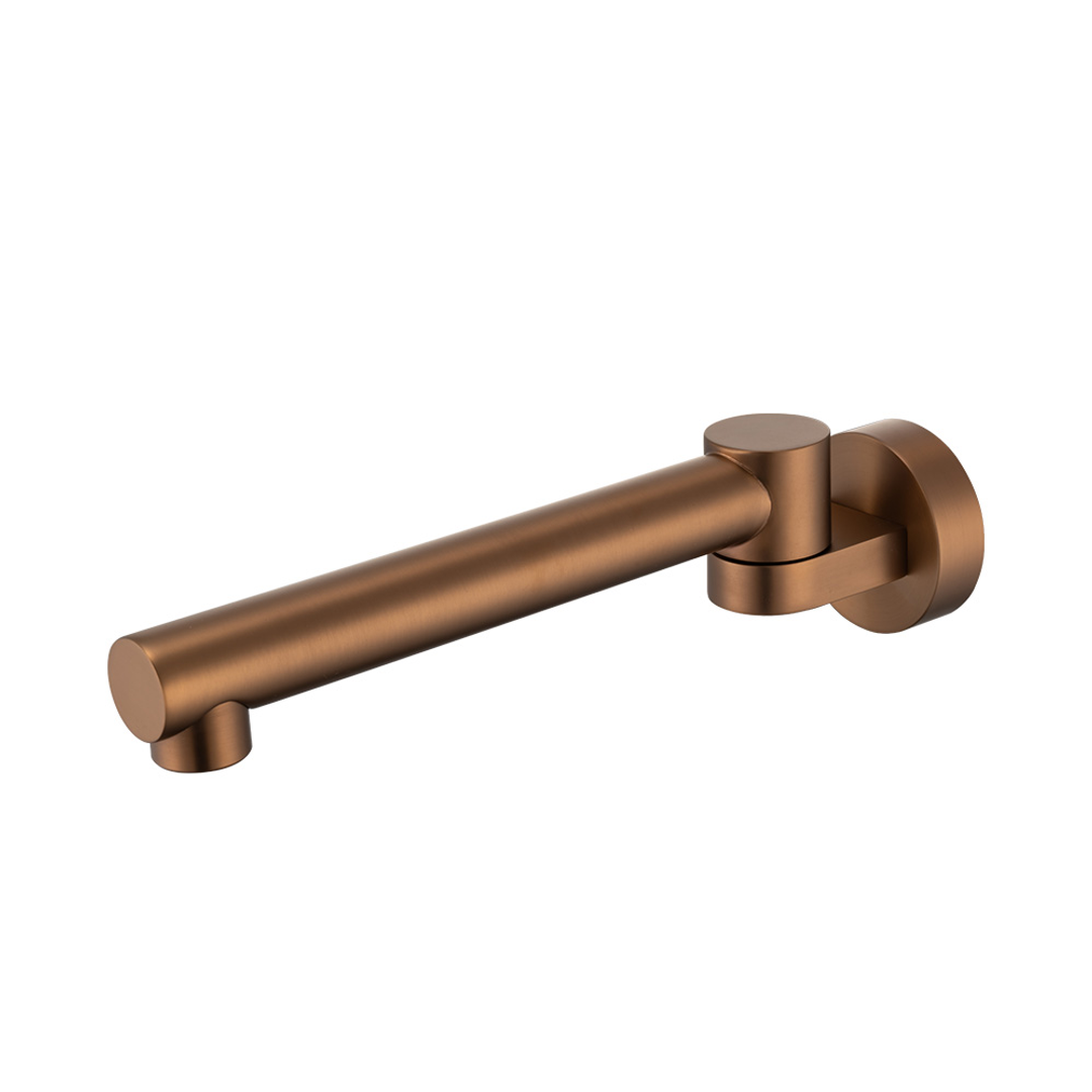 Brasshards Mixx Matcha Swivel Bath Spout Brushed Bronze Lead Free