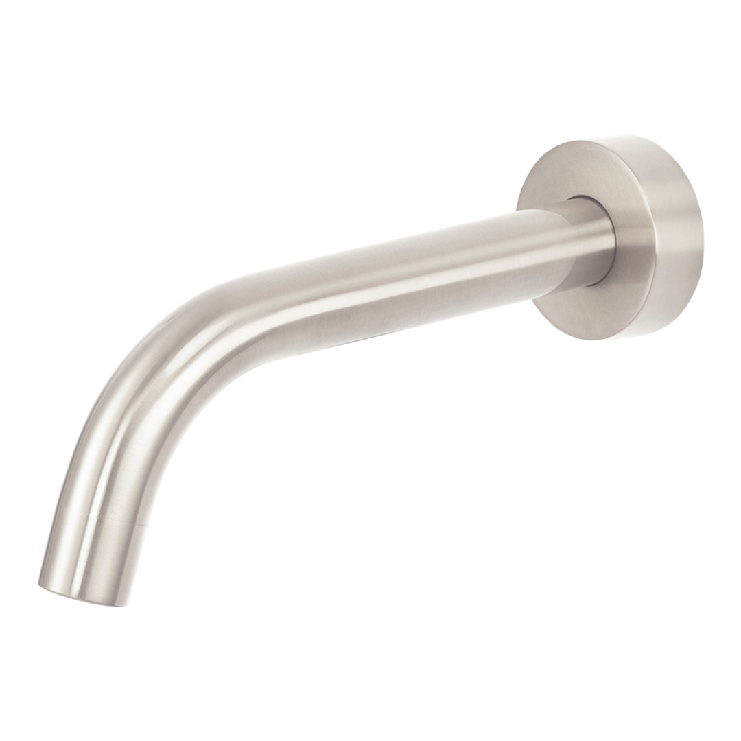 Brasshards Mixx Anise Bath Spout 180Mm Brushed Nickel Lead Free