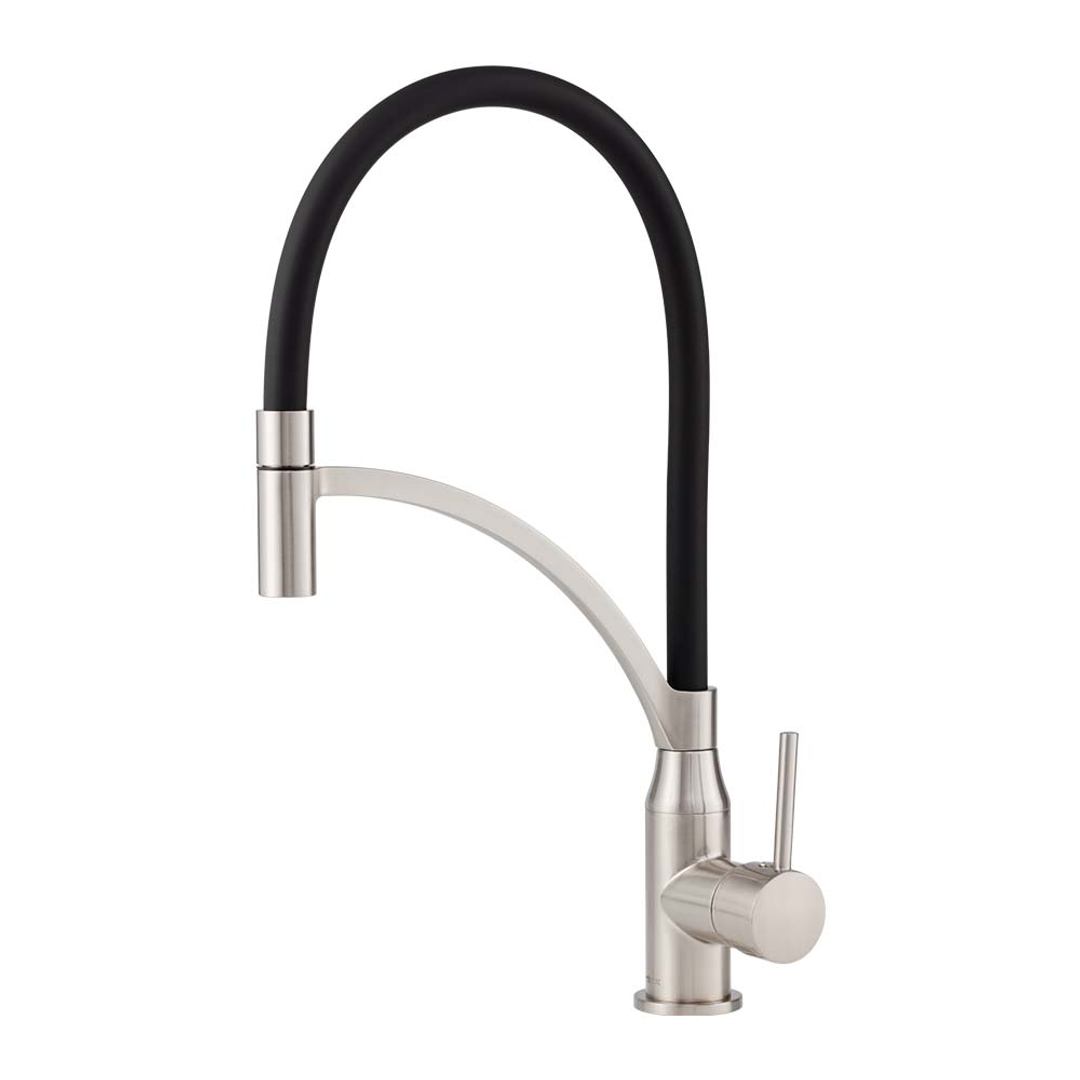 Brasshards Mixx Clove Sink Mixer Brushed Nickel Lead Free