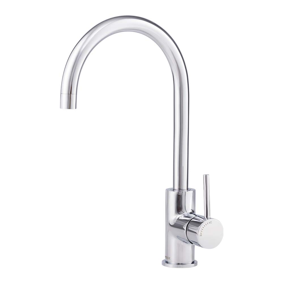 Brasshards Mixx Anise Eco Round Sink Mixer Chrome Lead Free