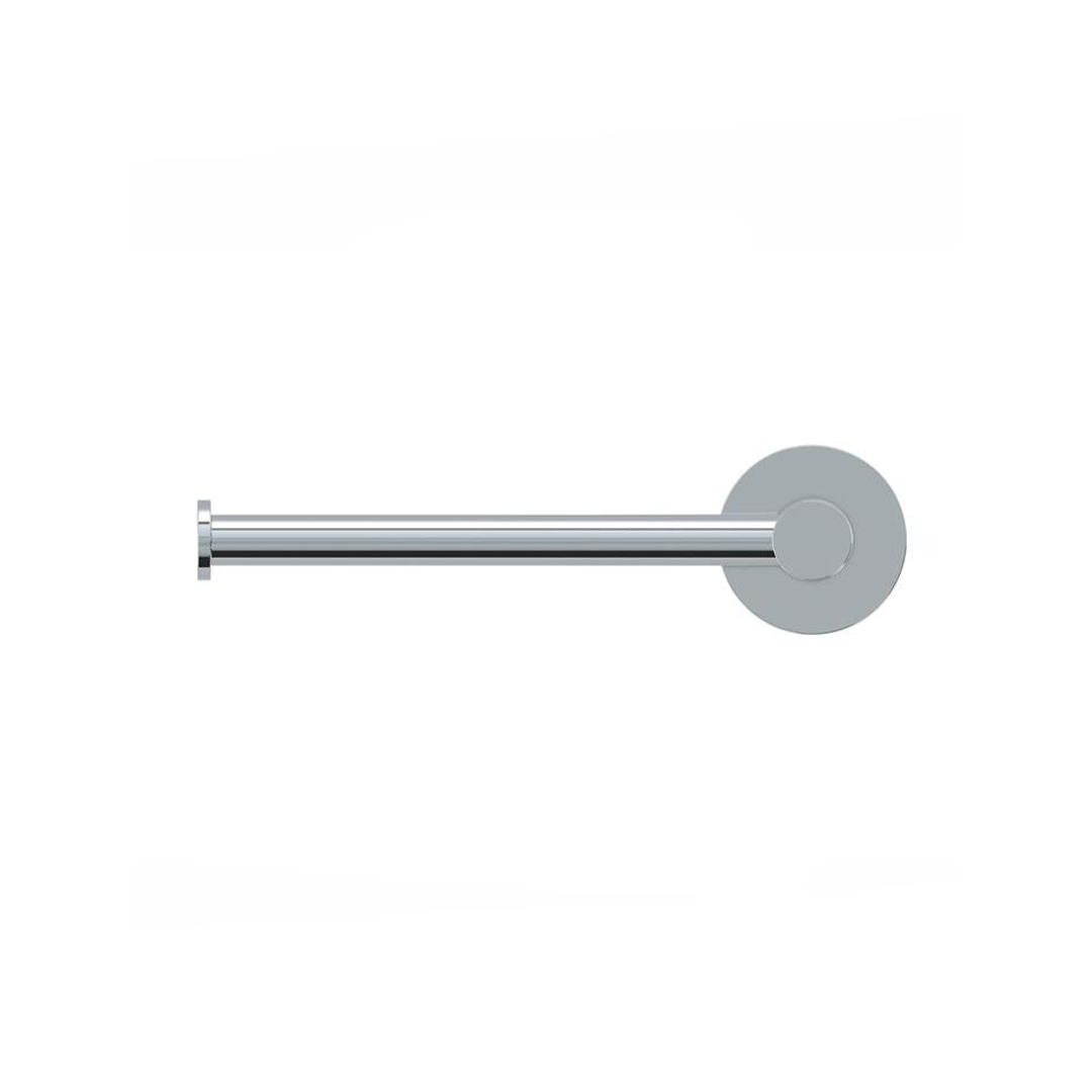 Meir Round Toilet Roll Holder Polished Chrome