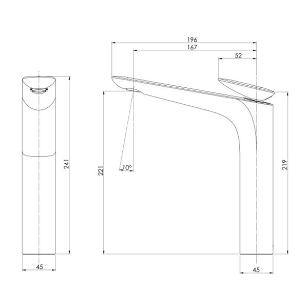 Phoenix Nuage Vessel Mixer Matte White