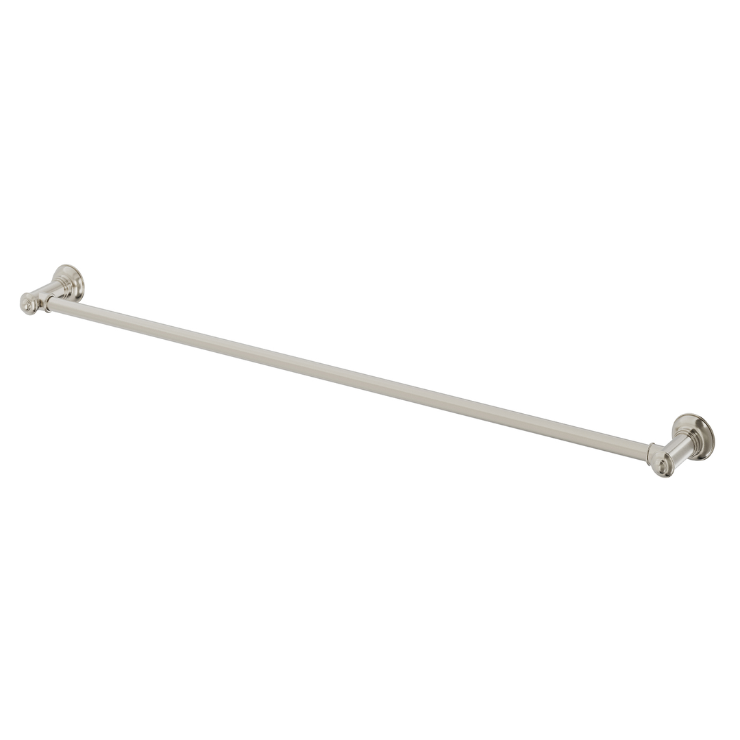 Phoenix Cromford Single Towel Rail 800Mm Brushed Nickel