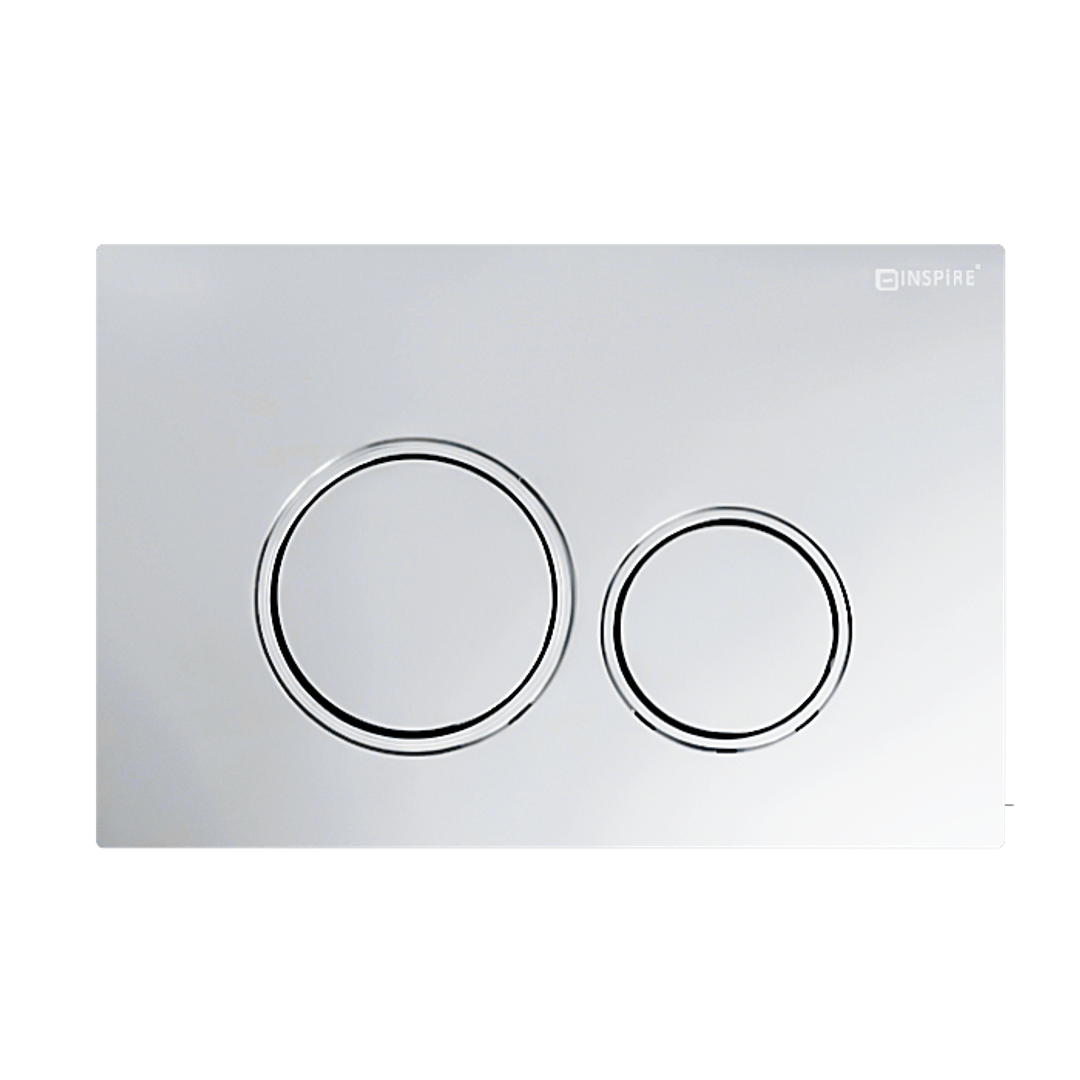 Otti Inspire Dual Flush Plate Round Chrome