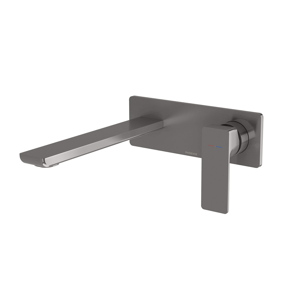 Phoenix Gloss Mkii Shower / Wall Mixer Brushed Carbon