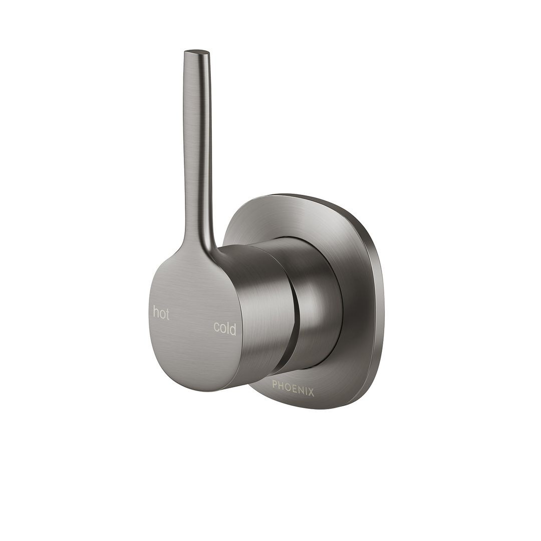 Phoenix Vask Switchmix Shower / Wall Mixer Pin Up Brushed Carbon