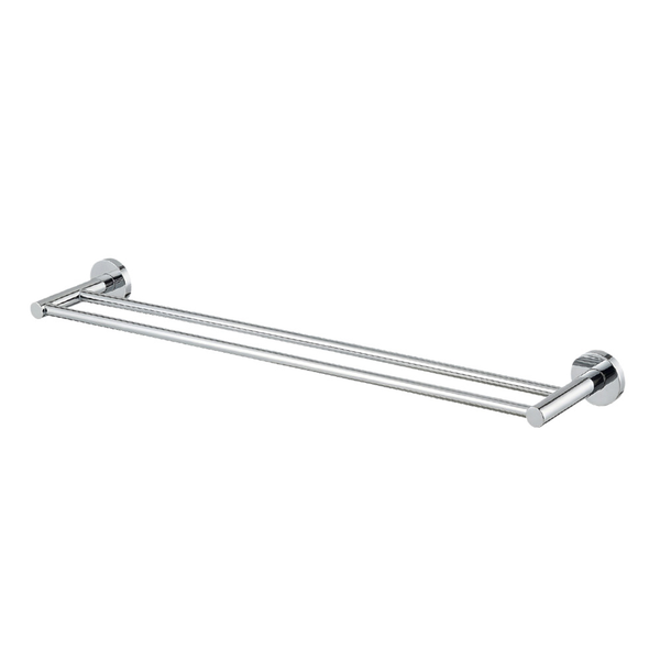Brasshards Mixx Chia Double Towel Rail 600Mm Chrome