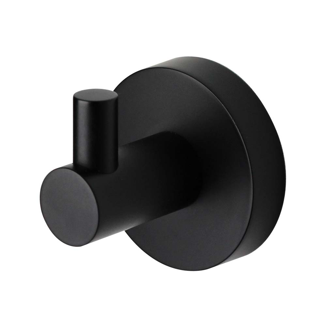 Brasshards Mixx Chia Robe Hook Matt Black