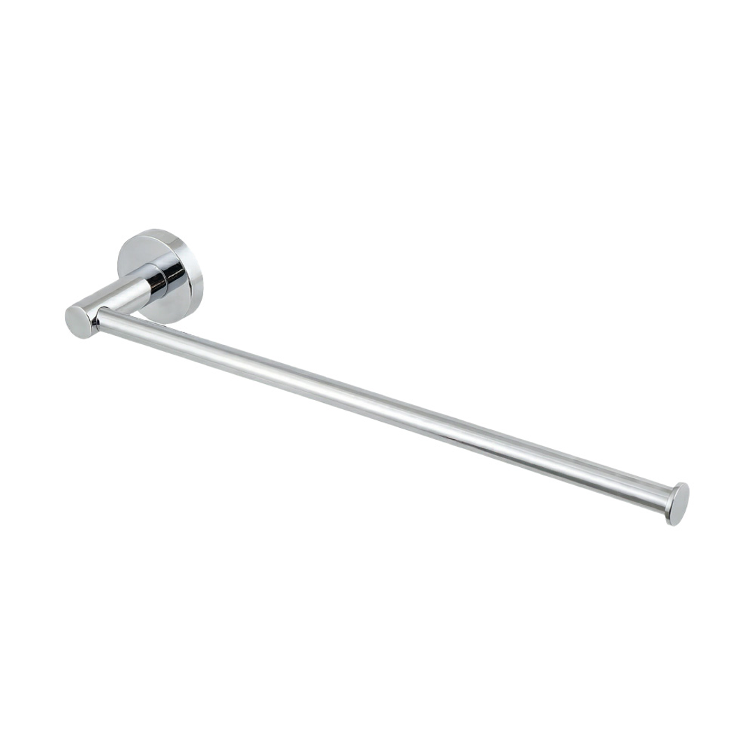 Brasshards Mixx Chia Hand Towel / Spare Toilet Roll Holder Chrome