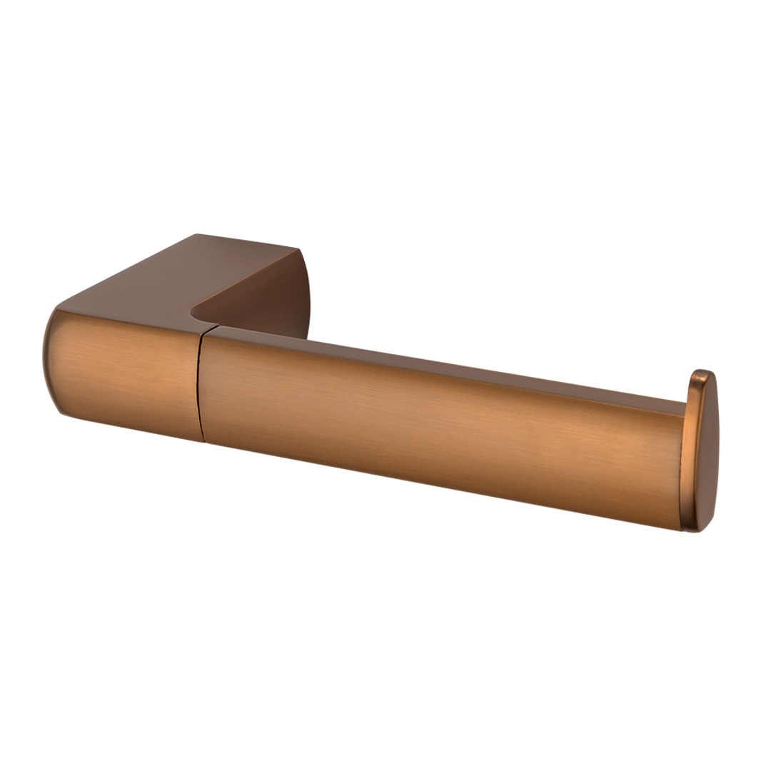 Brasshards Mixx Sandalwood Toilet Roll Holder Brushed Bronze
