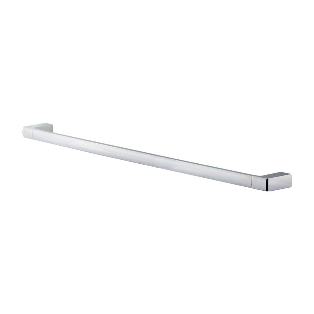 Brasshards Mixx Sandalwood Single Towel Rail 800Mm Chrome
