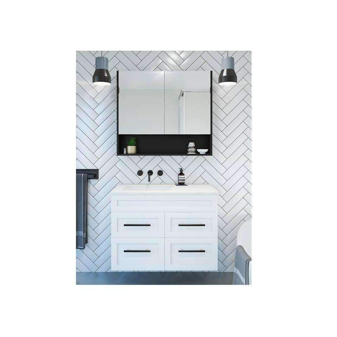 Rifco Newport W/H Vanity W/Super Natural Top 900 Nw9Sn