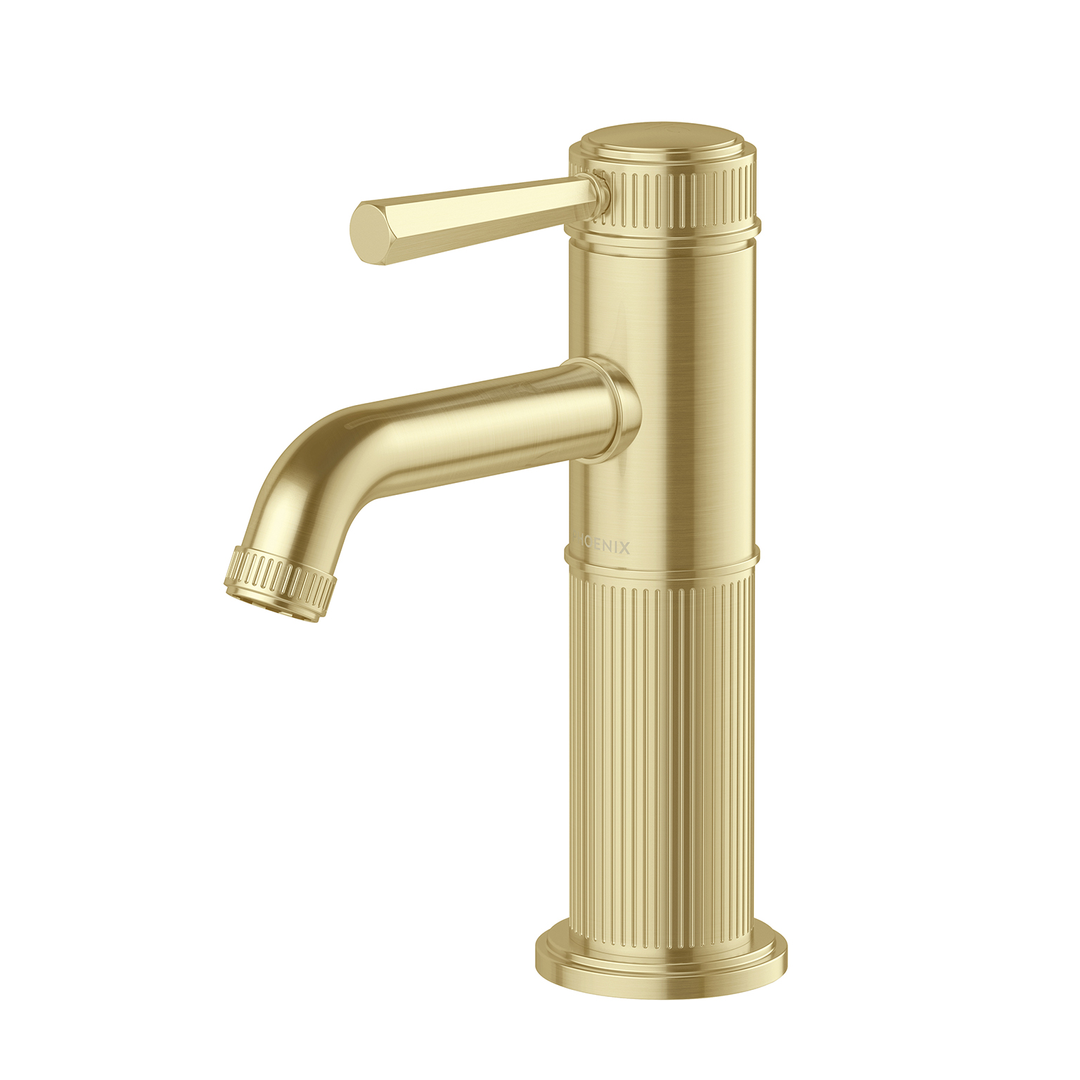 Phoenix Wiltern Basin Mixer Brushed Gold