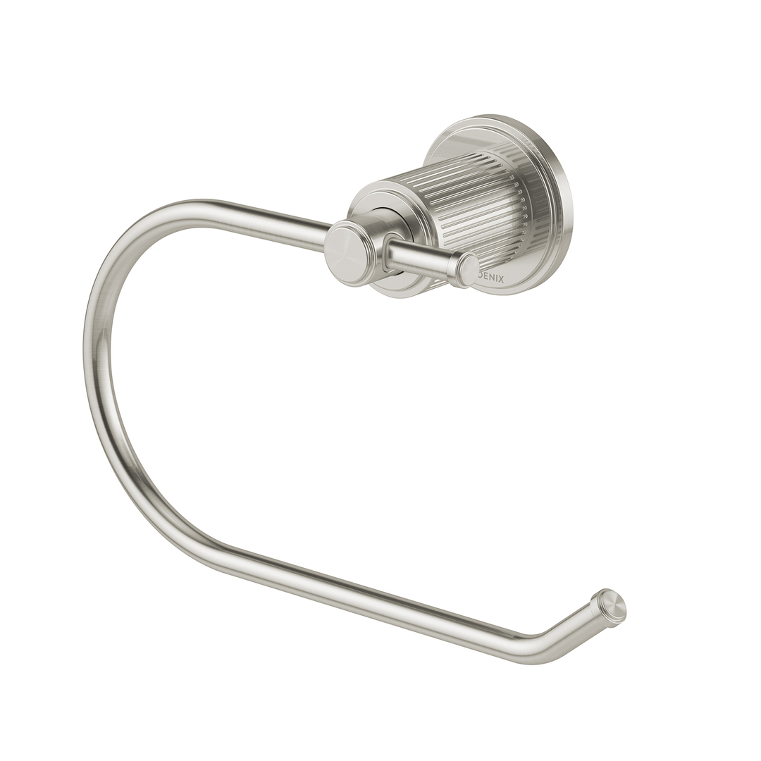 Phoenix Wiltern Toilet Roll Holder Brushed Nickel