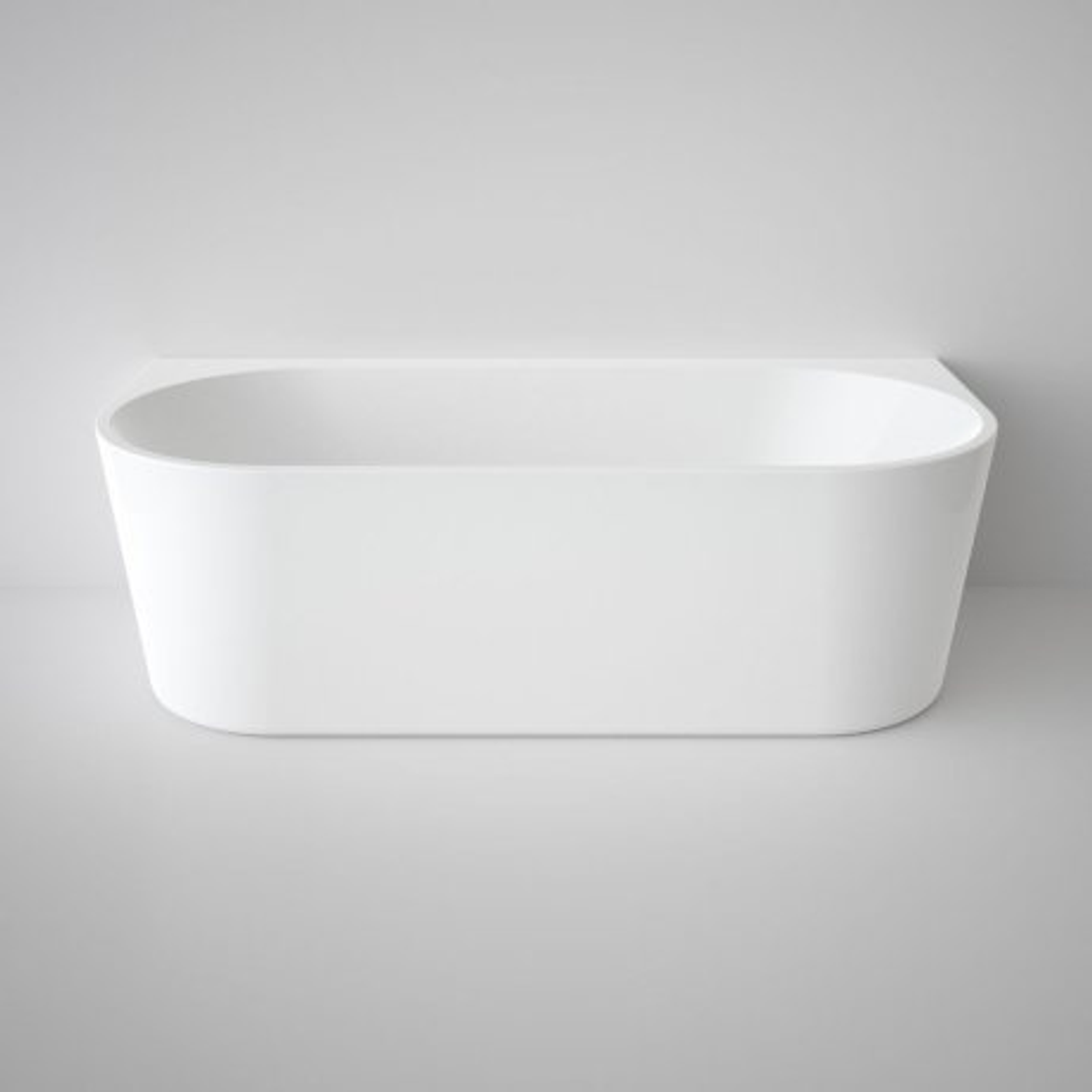 Caroma Urbane Ii Back To Wall Freestanding Bath White 1800mm