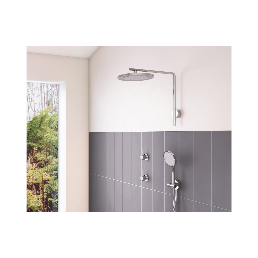 Phoenix Vivid Slimline Up Shower/Wall Mixer - Chrome