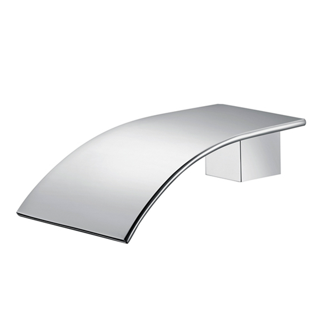 Otti Waterfall Wall Bath Spout - Fully Brass Built