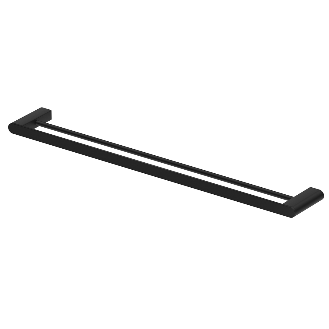 Bella Vista Supra Double Towel Rail Black