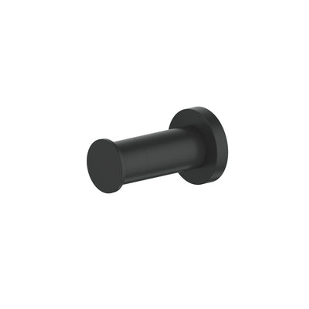 Greens Gisele Robe Hook Matte Black 184097