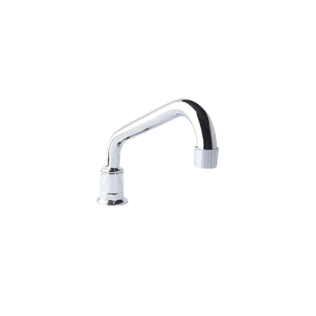 Outlet Hob Swivel Tube 225mm (9) Chrome